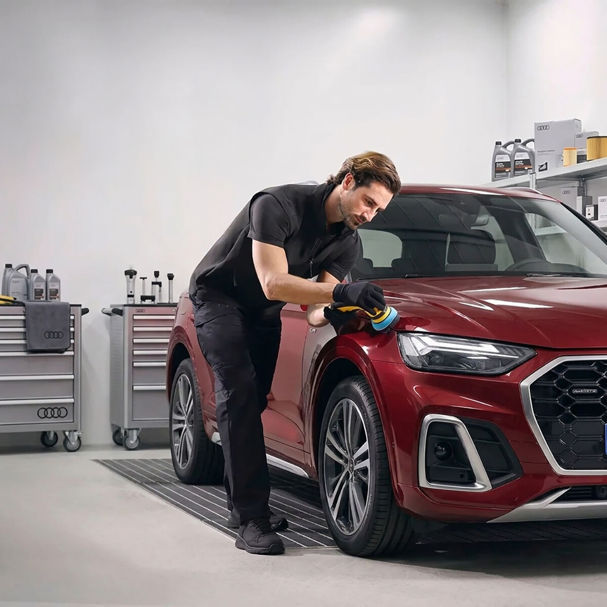 Popravilo poškodovanih vozil Audi